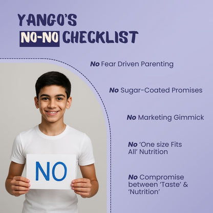 Yango Growth-X Milk Mix | Chocolate (4ooGm)