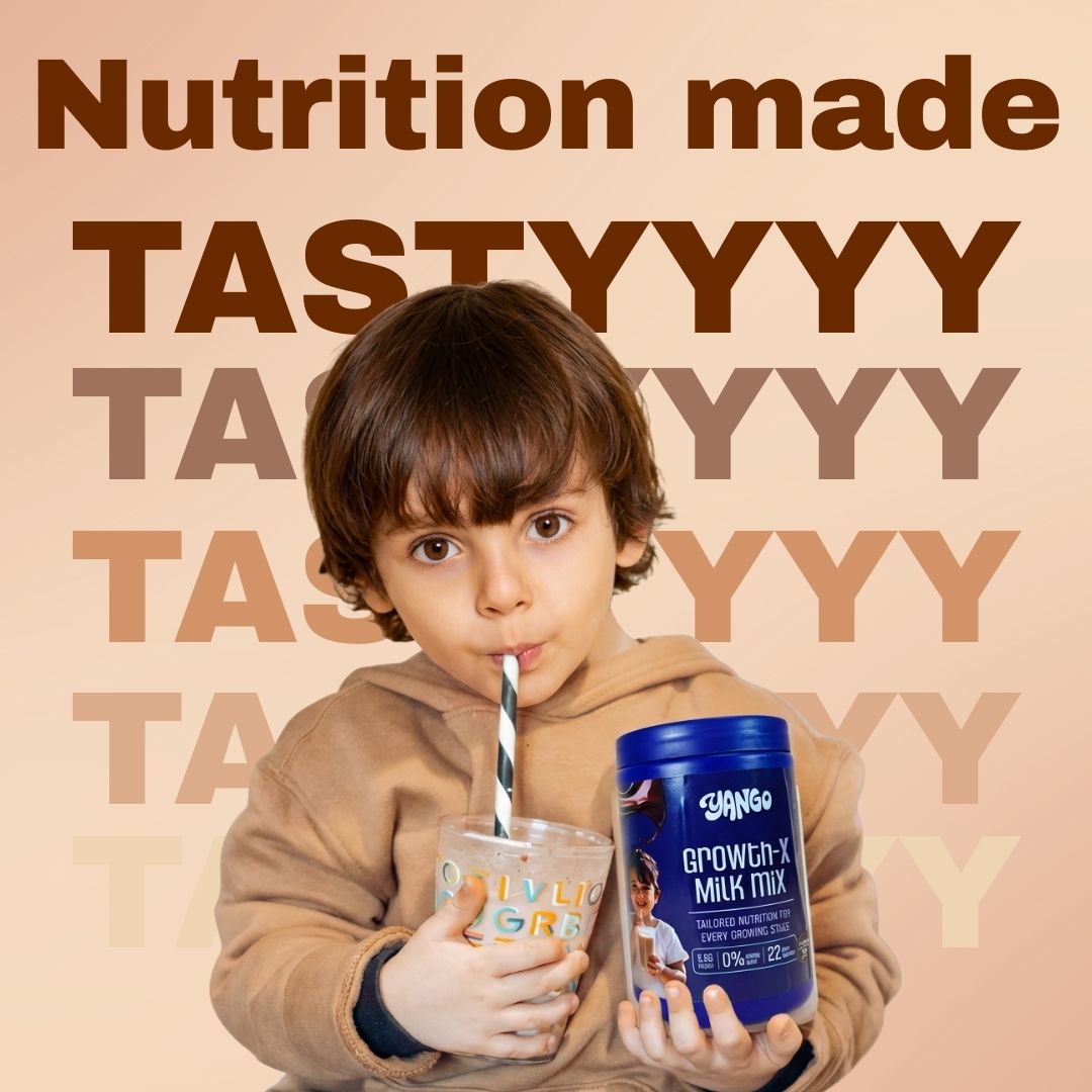 Yango Growth-X Milk Mix | Chocolate (4ooGm)