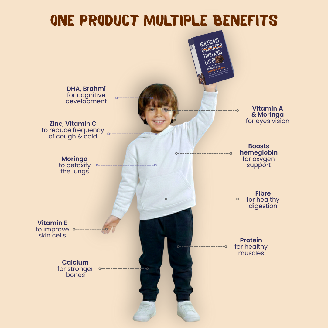 Yango Growth-X Milk Mix | Chocolate (4ooGm)