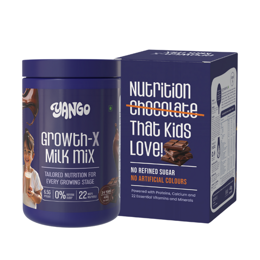 Yango Growth-X Milk Mix | Chocolate (4ooGm)
