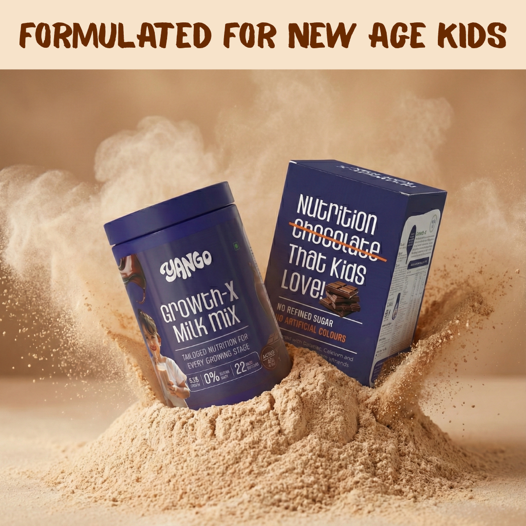 Yango Growth-X Milk Mix | Chocolate (4ooGm)